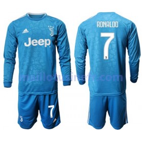 Maillot de Foot Juventus Ronaldo 7 Troisième 2019-20 Manches Longues - Enfant